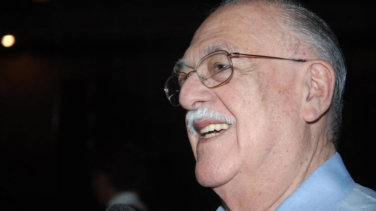 El ex vicepresidente de Honduras Jaime Rosenthal durante un mitin en Tegucigalpa. Foto de archivo.