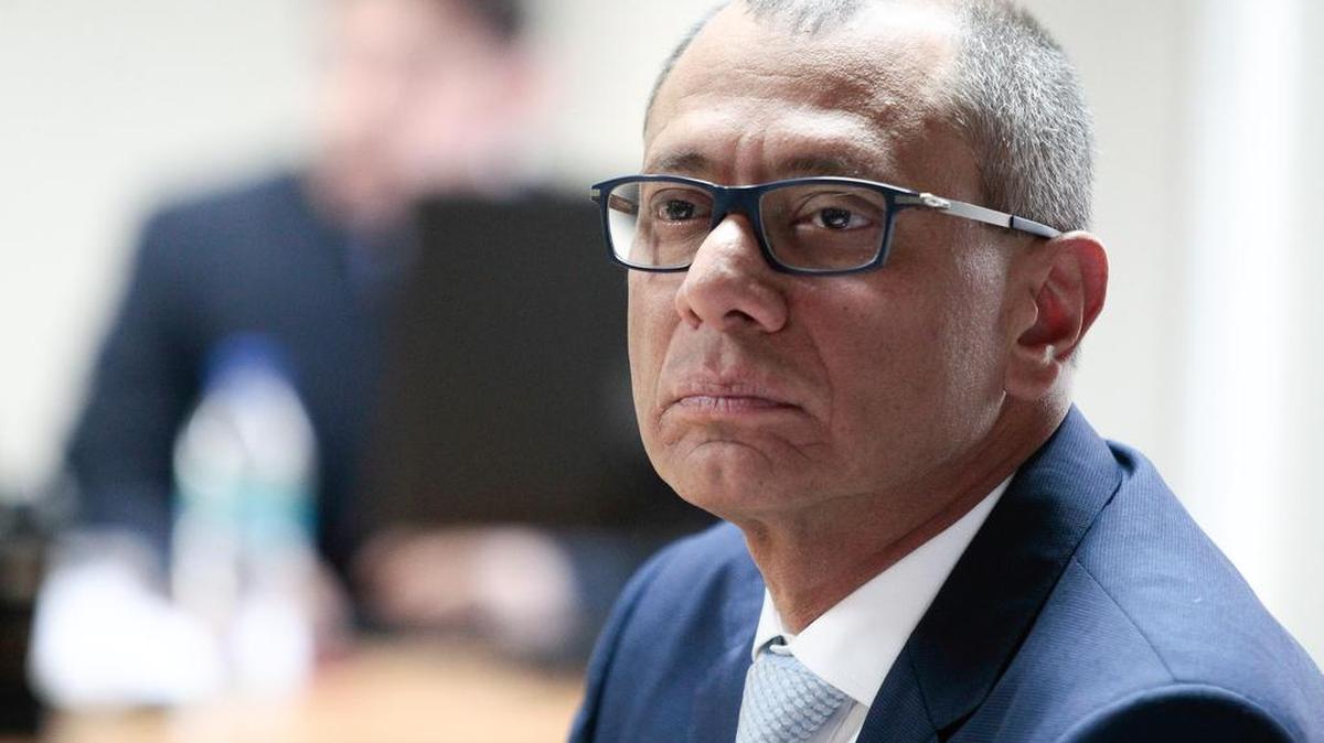 El vicepresidente de Ecuador, Jorge Glas durante una audiencia en Quito, el 15 de octubre de 2017.