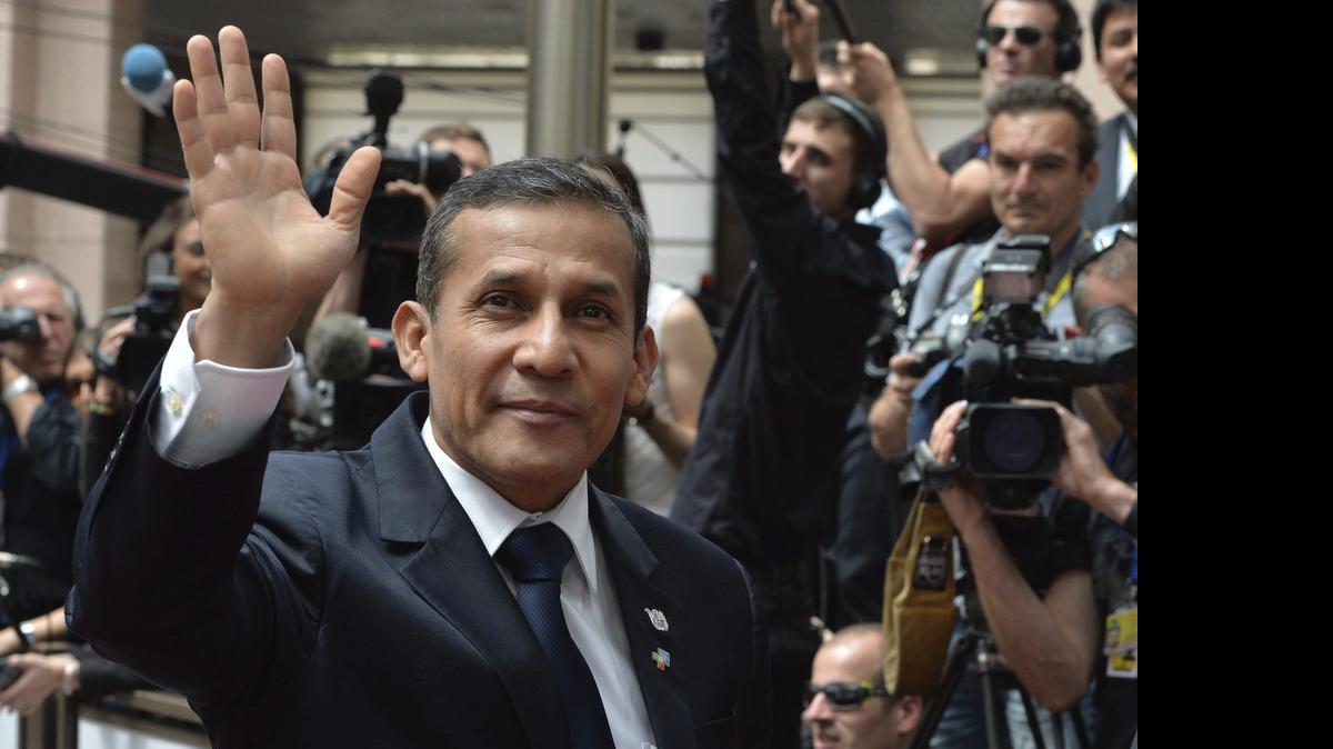 
El presidente de Perú, Ollanta Humala. 