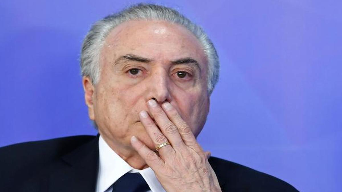 El presidente de Brasil, Michel temer.