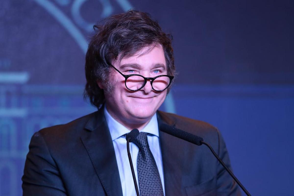 ES PROBABLE que la toma de posesión de Javier Milei en Argentina sea una fiesta de la extrema derecha internacional. (Photo by Luciano GonzÂ¨Â¢lez Torres/Xinhua) (Photo by Xinhua/Sipa USA)
