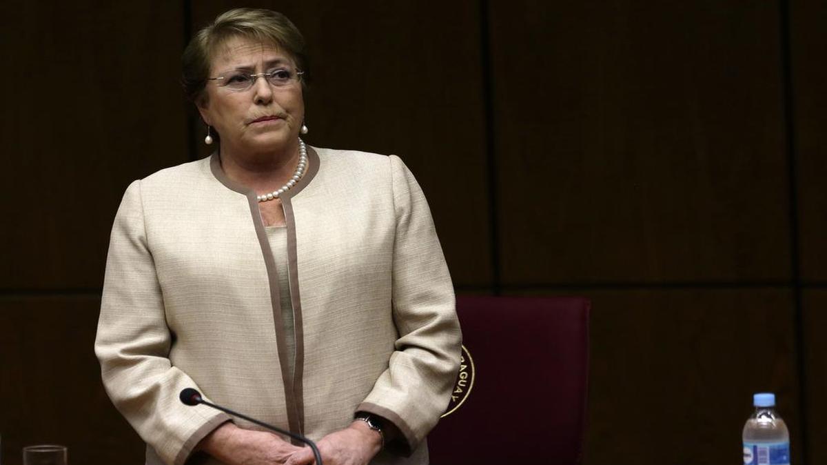 
La presidenta de Chile, Michelle Bachelet. 
