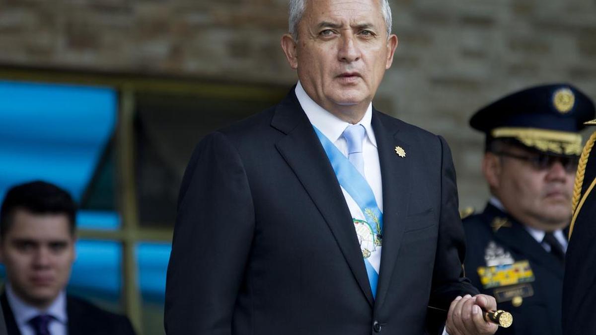 El expresidente de Guatemala Otto Pérez Molina (2012-2015) se encuentra en prisión preventiva desde el pasado 3 de septiembre por su supuesta implicación en un caso de corrupción.