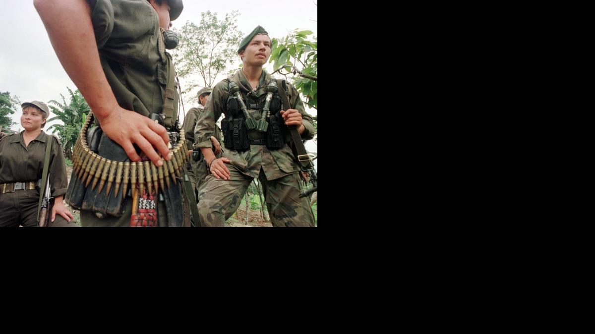 Foto de archivo. Guerrilleros de las FARC