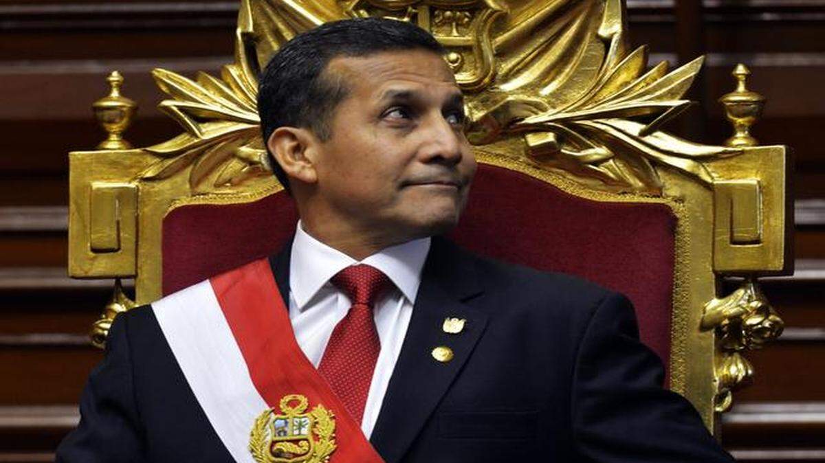 El presidente peruano, Ollanta Humala. 