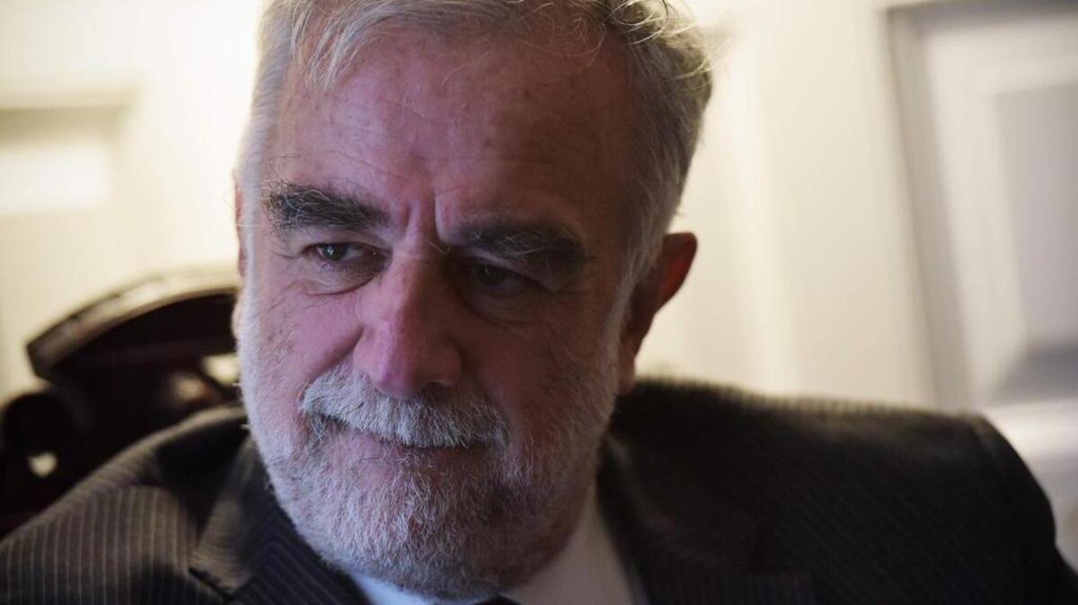 Luis Moreno Ocampo, ex fiscal de la Corte Penal Internacional (CPI), durante una entrevista con la AFP en Washington, DC el 13 de septiembre de 2017.