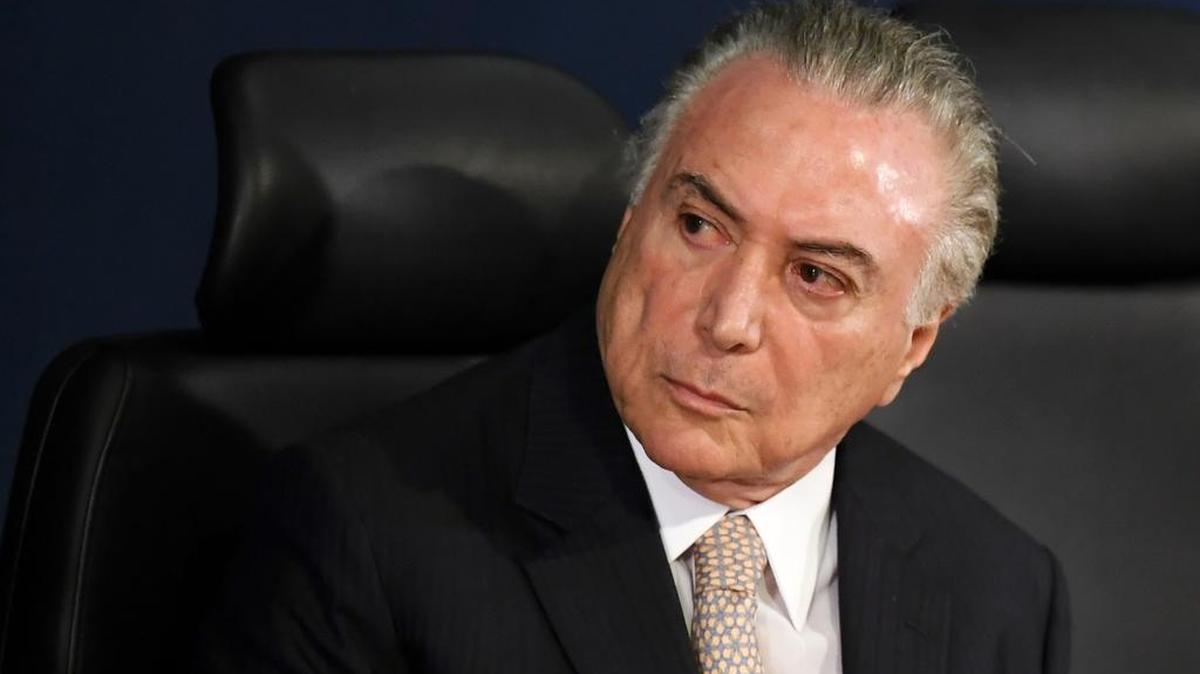 El presidente de Brasil, Michel Temer, el 18 de septiembre de 2017.