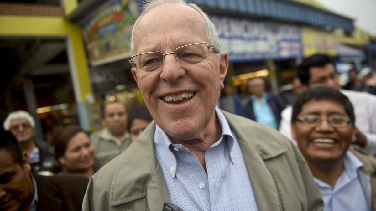 El candidato conservador Pedro Pablo Kuczynski. 