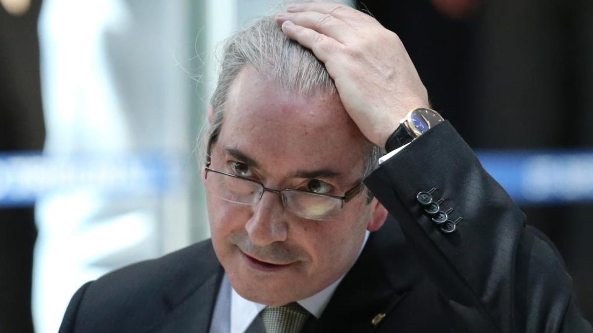 El presidente de la Cámara de Diputados de Brasil, Eduardo Cunha, vinculado a la serie de escándalos de corrupción en el gobierno de Dilma Rousseff.