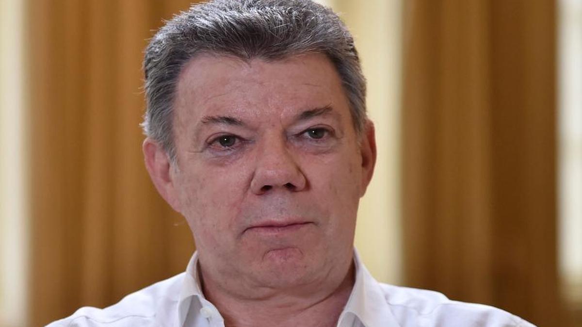 El presidente colombiano, Juan Manuel Santos.