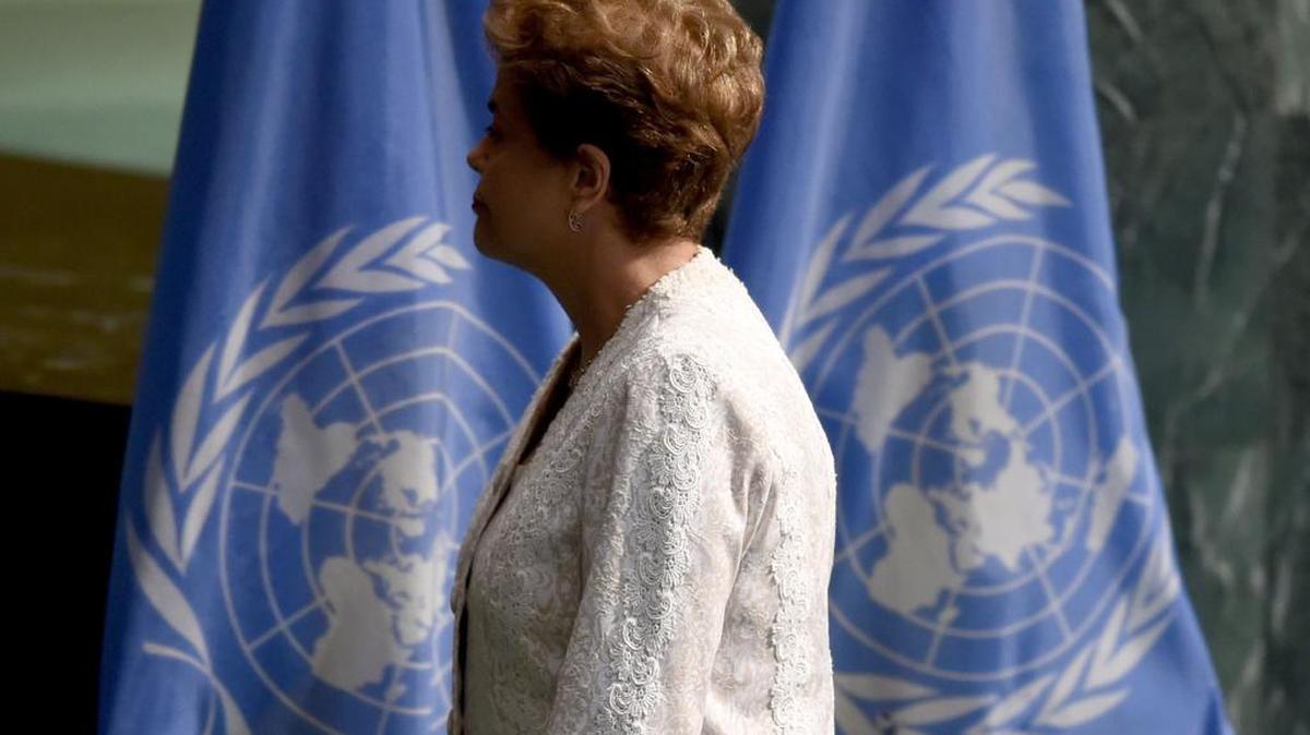 Dilma Rousseff.