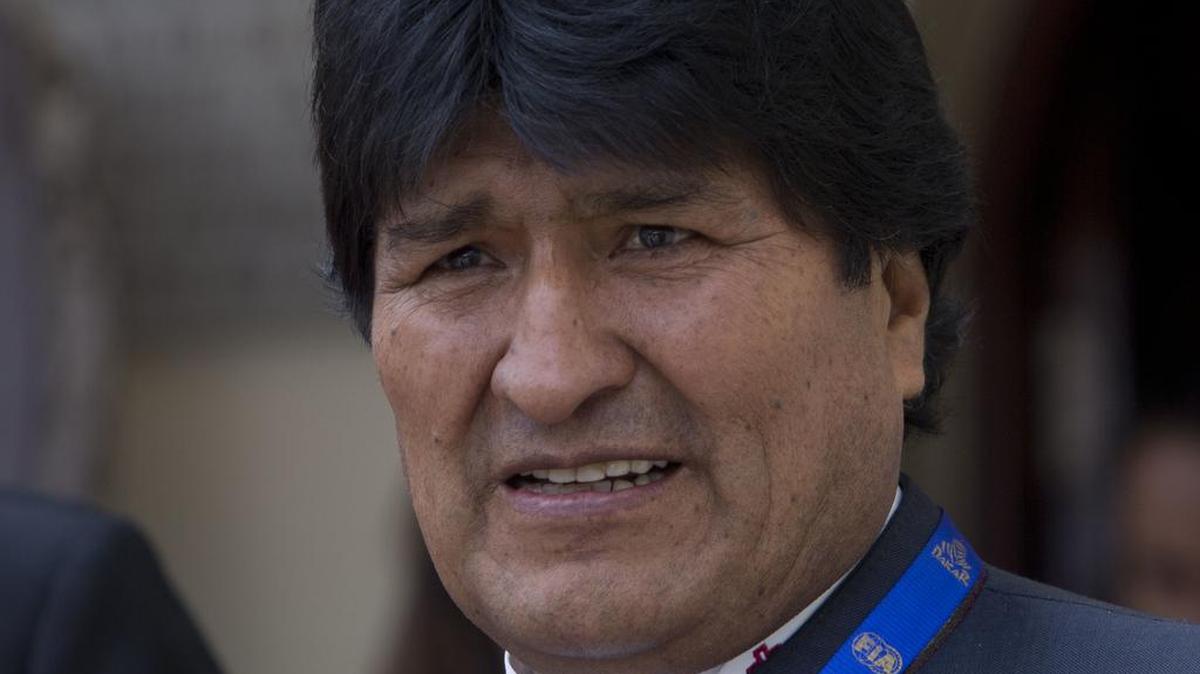 El presidente de Bolivia, Evo Morales, asistire a una ceremonia en La Paz, Bolivia, el 29 de marzo de 2017.