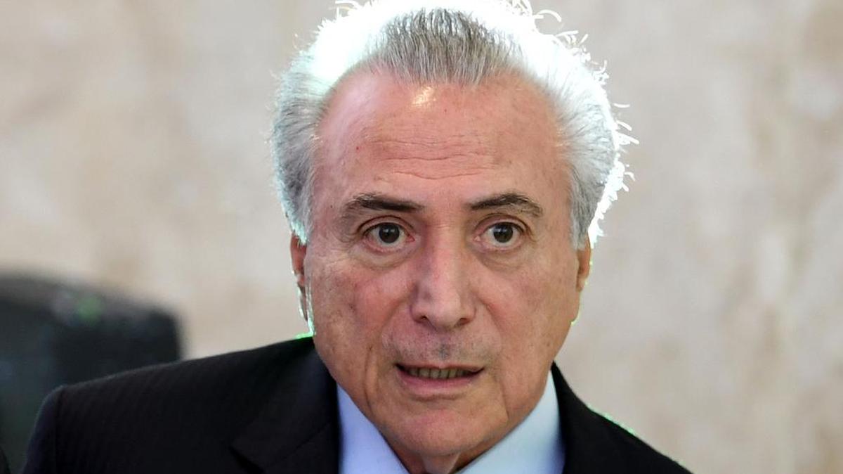 El presidente de Brasil, Michel Temer.