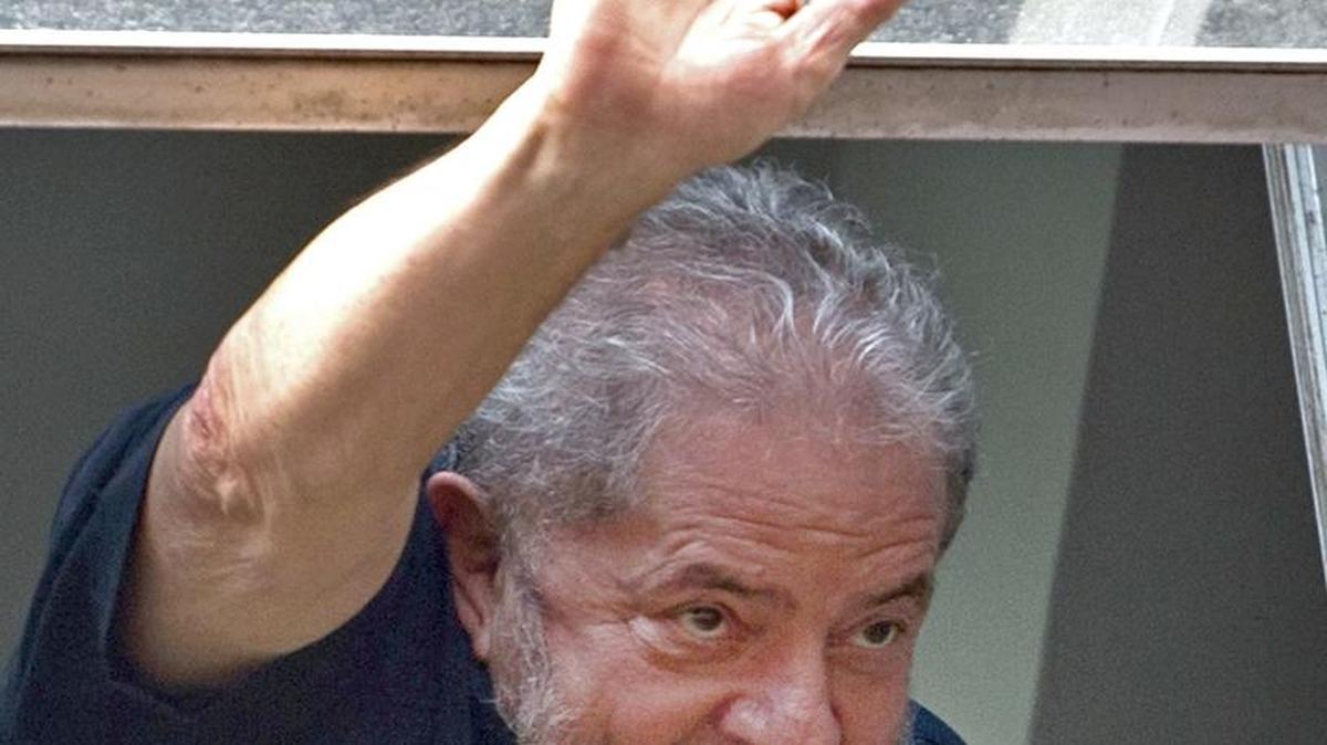El ex mandatario carioca Luiz Inacio Lula da Silva en Sao Paulo.