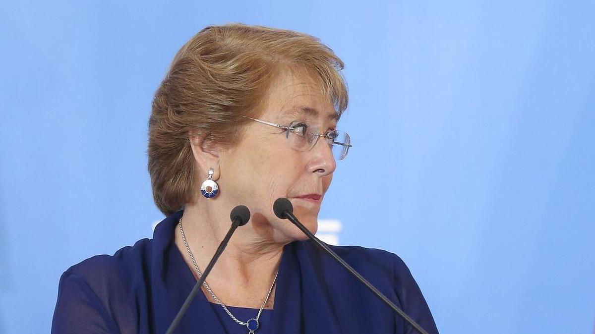 La presidenta de Chile, Michele Bachelet, participa el viernes 16 de diciembre de 2016, de una rueda de prensa conjunta con su homólogo argentino, Mauricio Macri.