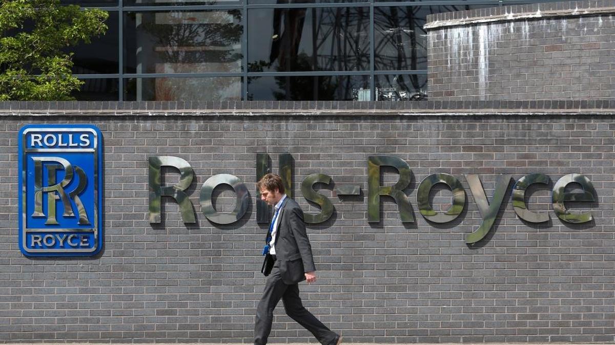 
Vista general de una fábrica de la empresa Rolls-Royce Holdings Plc, en Derby, Reino Unido, a mediados de agosto. 
