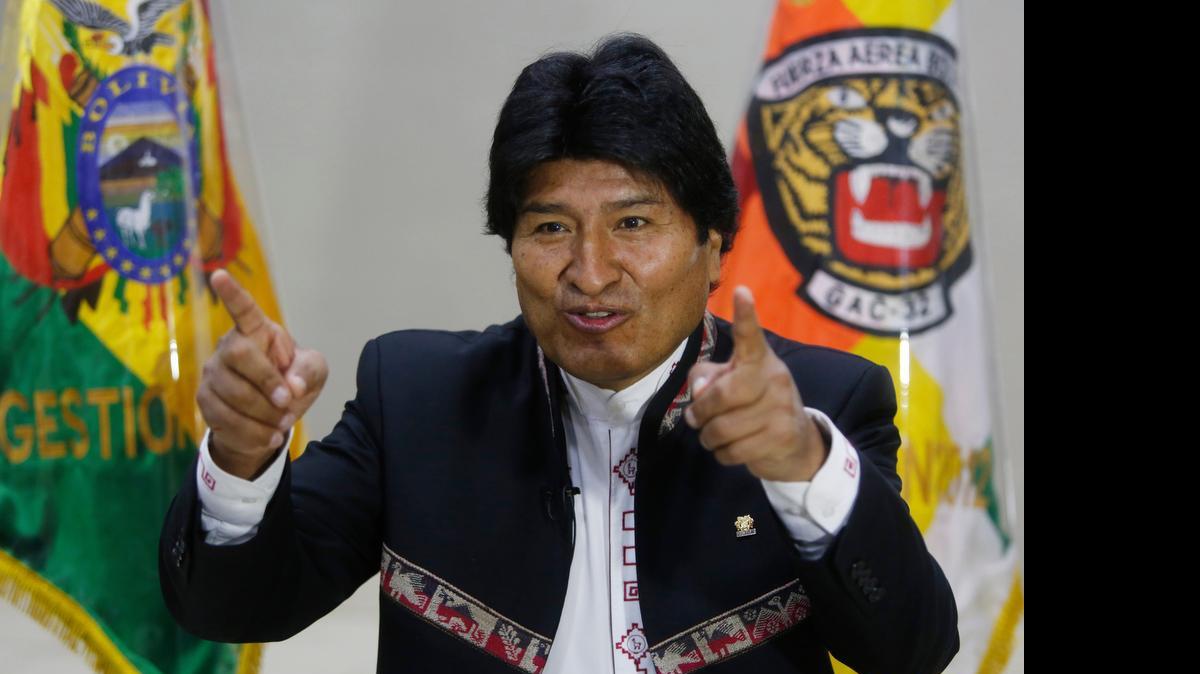 El presidente de Bolivia, Evo Morales. 