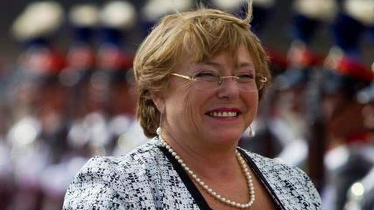 
La presidenta de Chile, Michelle Bachelet, afronta actualmente el momento más difícil de sus dos mandatos.
