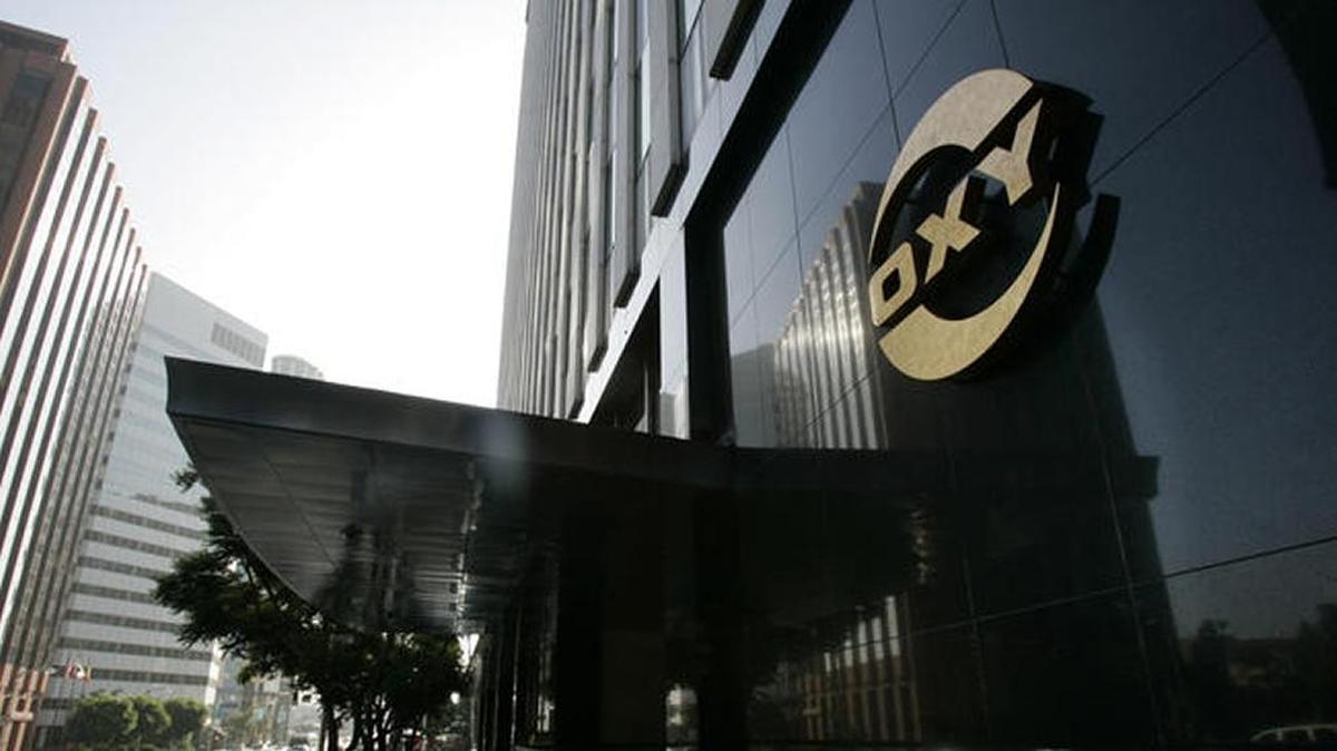 La sede de la empresa estadounidense OXY en el boulevard Wilshire, en Westwood.