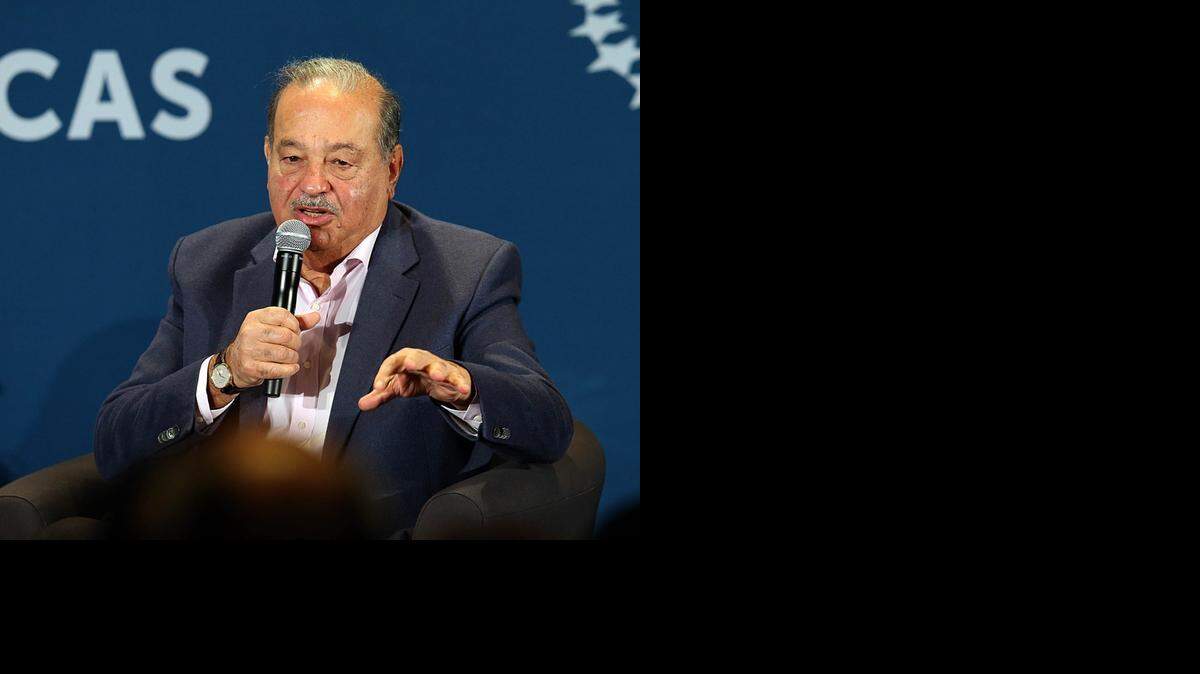 
El empresario mexicano Carlos Slim habla el jueves durante la sesión inaugural del evento ‘El futuro de las Américas’, organizado por la Fundación Clinton, en la Universidad de Miami.
