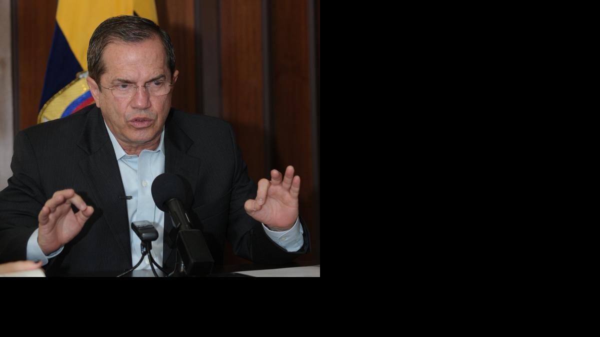 
El ministro de Relaciones Exteriores de Ecuador, Ricardo Patiño.
