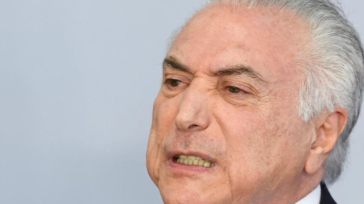 El presidente brasileño, Michel Temer