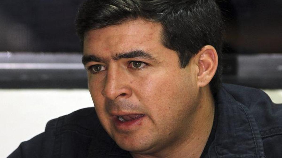 
El alcalde opositor encarcelado Daniel Ceballos.
