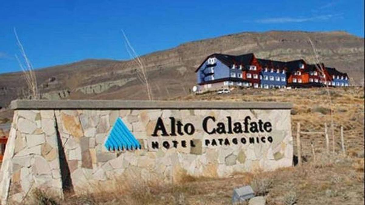 El hotel de lujo Alto Calafate, situado en la paradisíaca villa de la Patagonia argentina (sur) y perteneciente a la familia Kirchner.