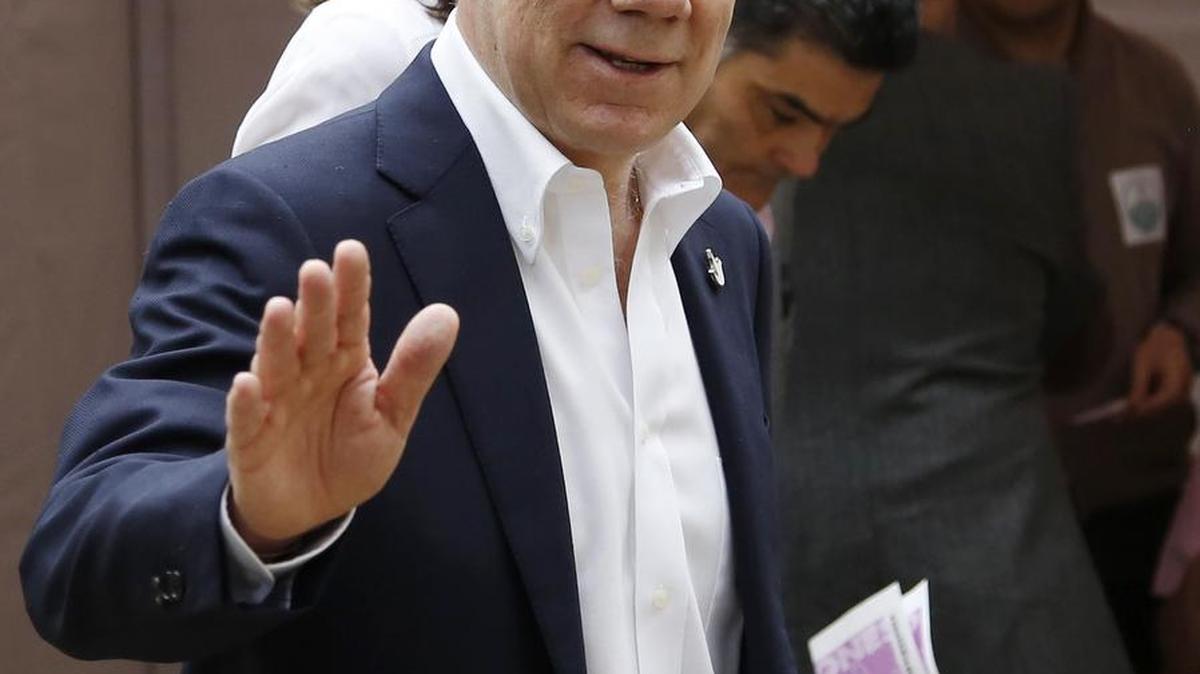 El presidente colombiano Juan Manuel Santos.