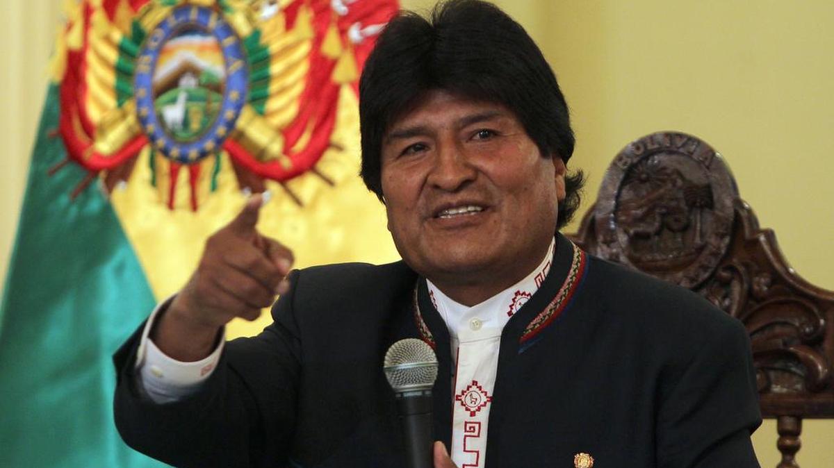 El presidente de Bolivia, Evo Morales.