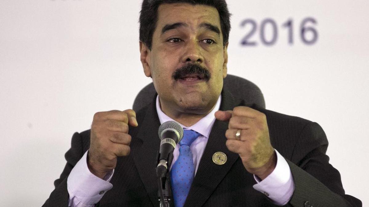 El presidente venezolano Nicolás Maduro.