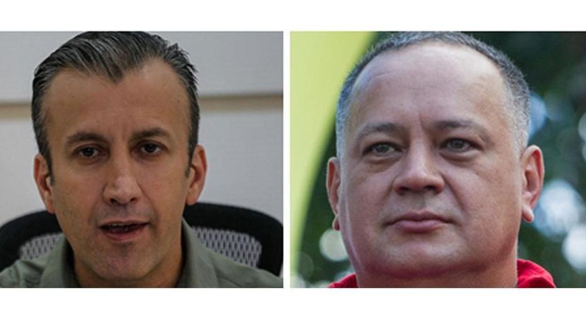 El senador Marco Rubio dice que está cerca la extradición de Diosdado Cabello y Tareck El Aissami (izq.)