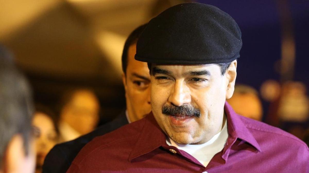 El gobernante venezolano Nicolás Maduro durante un viaje a Argelia en septiembre del 2017.