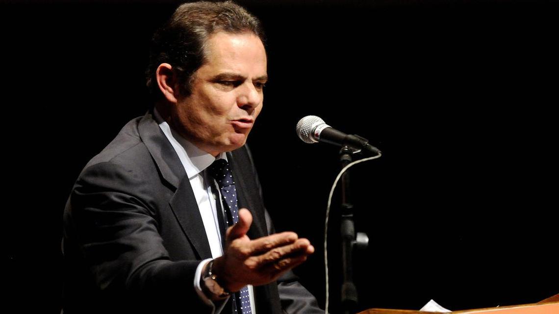 Fotografía de archivo del martes 26 de agosto de 2014 del vicepresidente colombiano, Germán Vargas Lleras,en Medellín, Colombia.