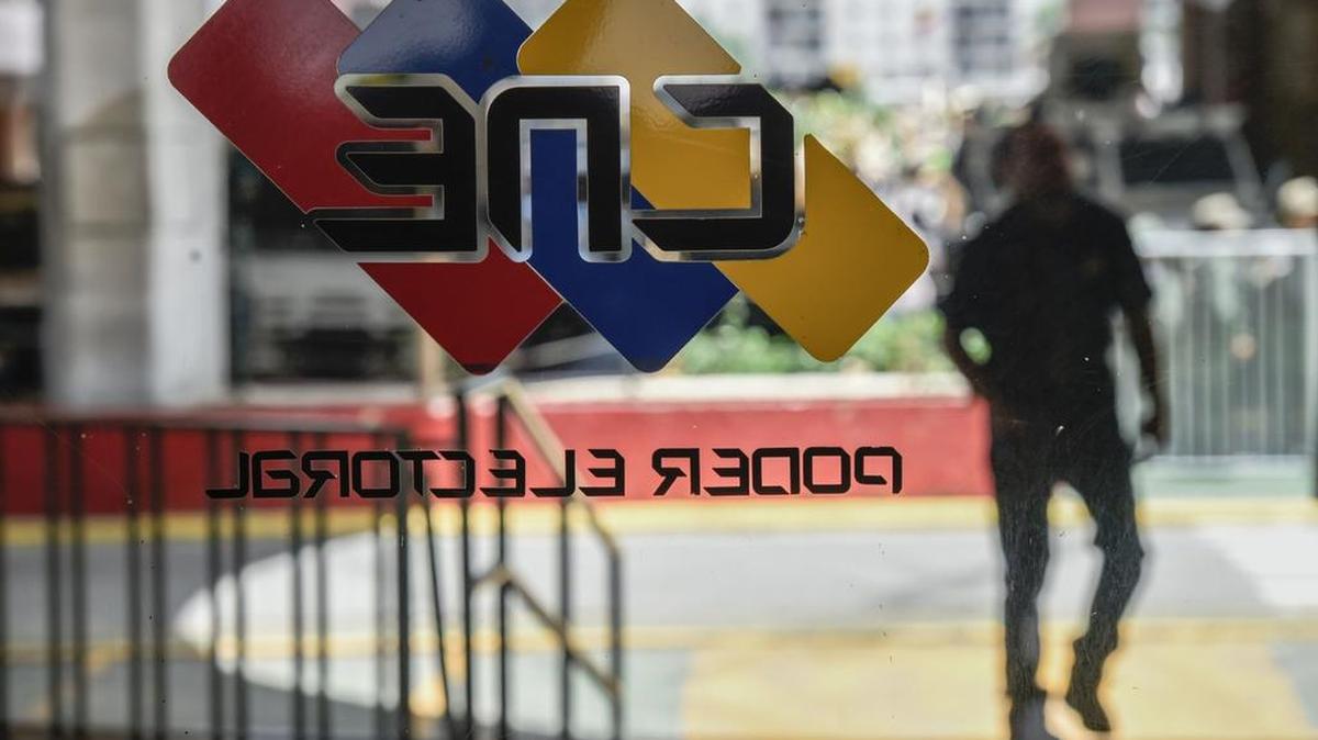 Una vista del Consejo Nacional Electoral en Caracas el 9 de agosto de 2016.