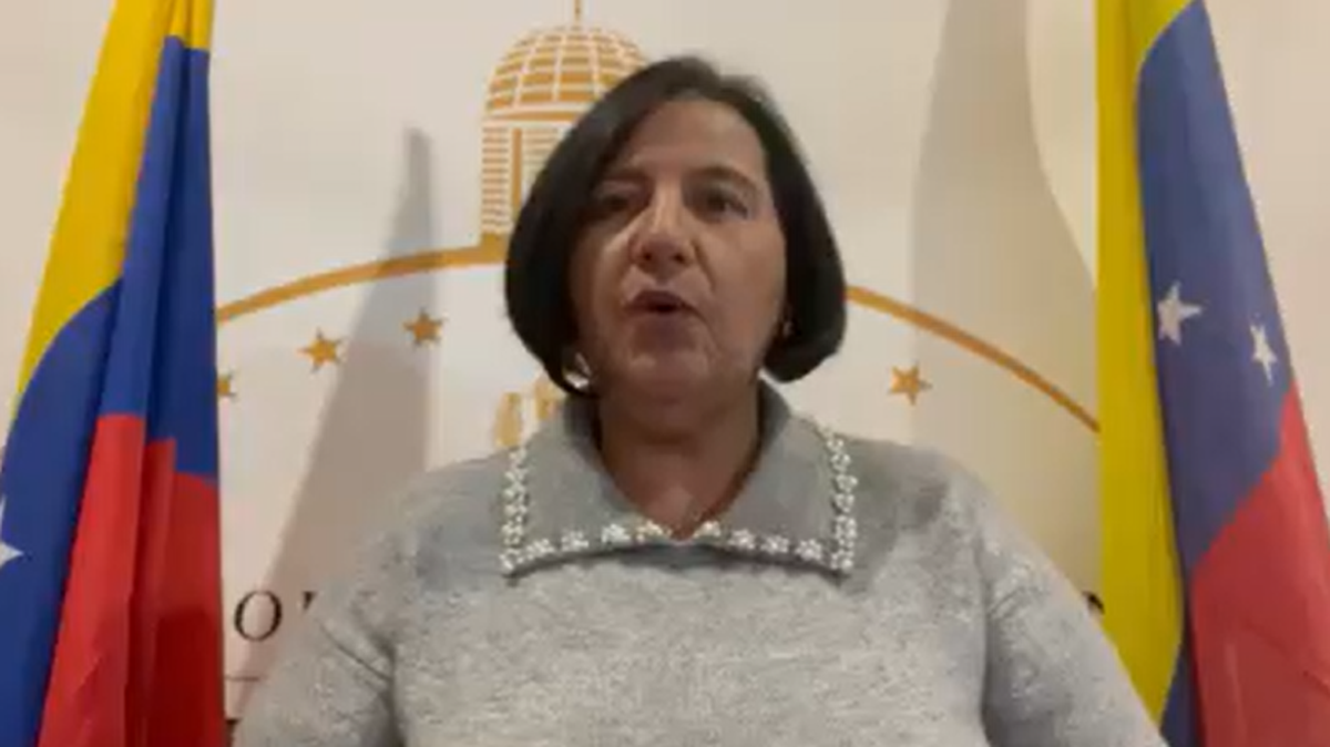 Dinorah Figuera, presidenta de la Asamblea Nacional opositora de Venezuela. Período 2023-2024.