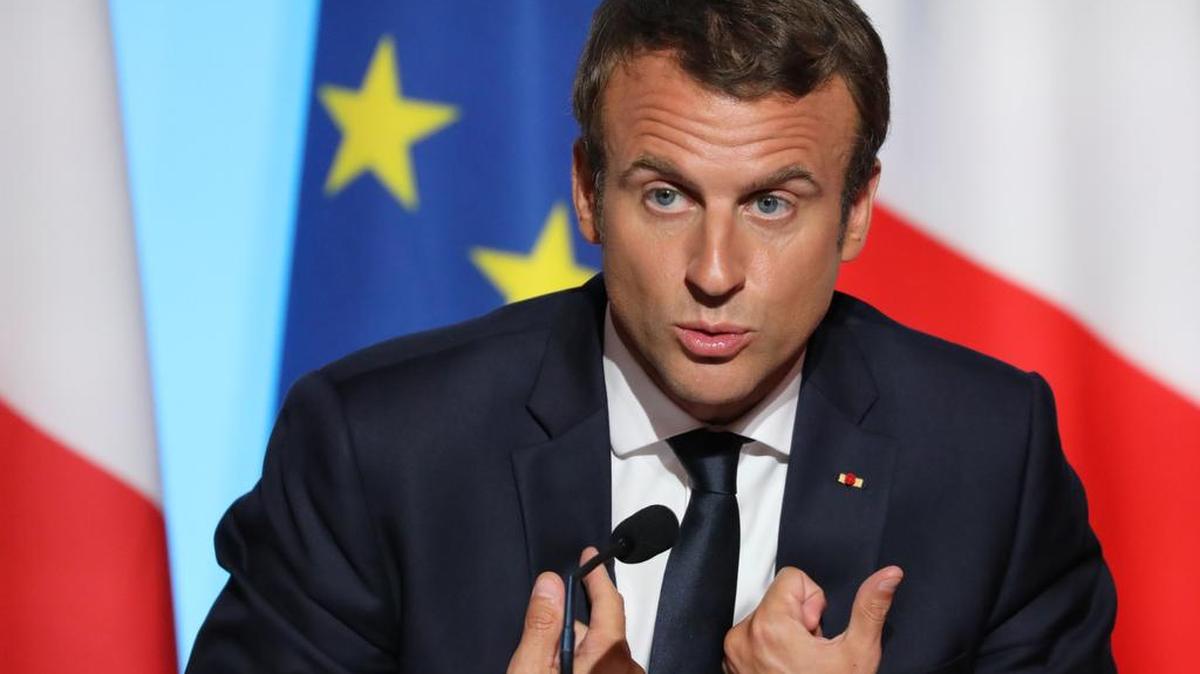 El presidente de Francia, Emmanuel Macron en una foto de archivo.