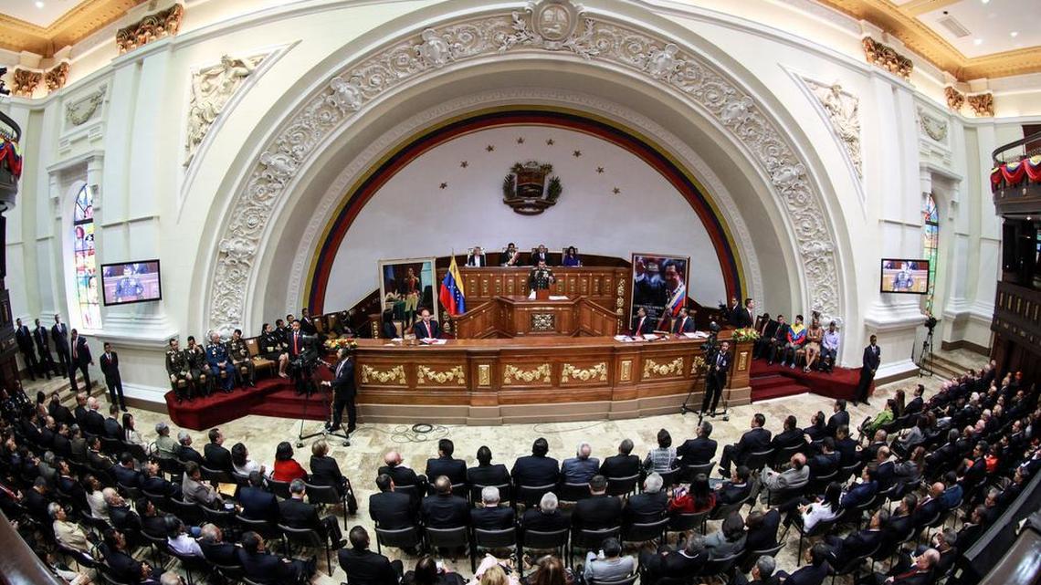 La Asamblea Nacional de Venezuela en sesiones en esta foto de julio del 2014.