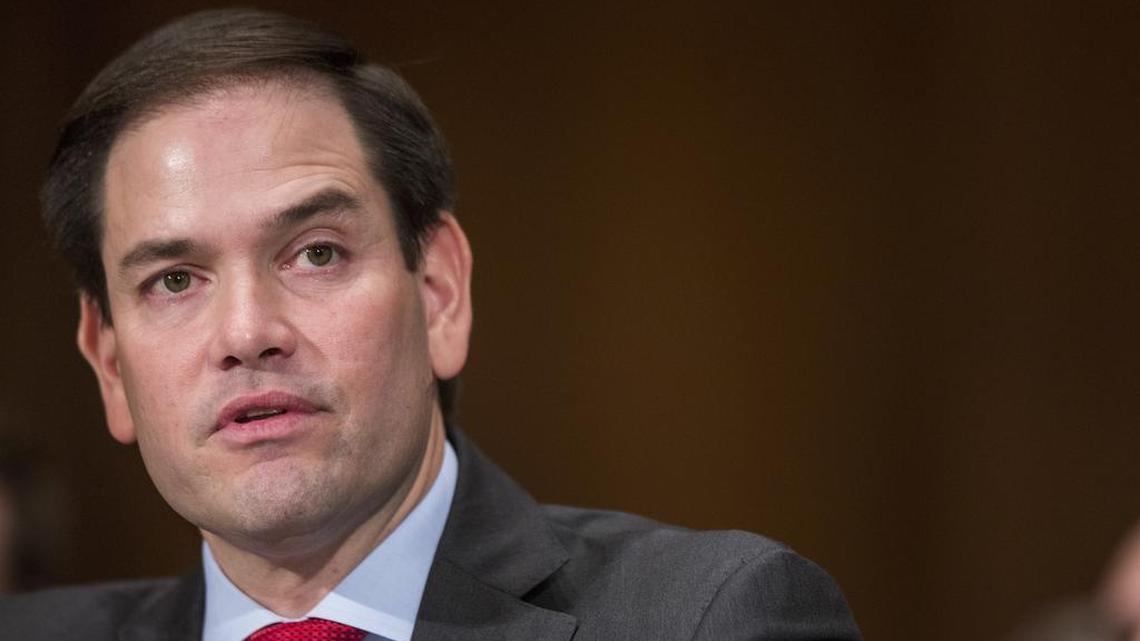 El senador Marco Rubio es uno de los promotores del proyecto de ley.