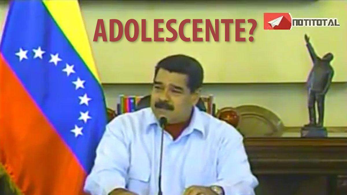El presidente Nicolás Maduro durante una aparición en televisión nacional venezolana, esta semana. 