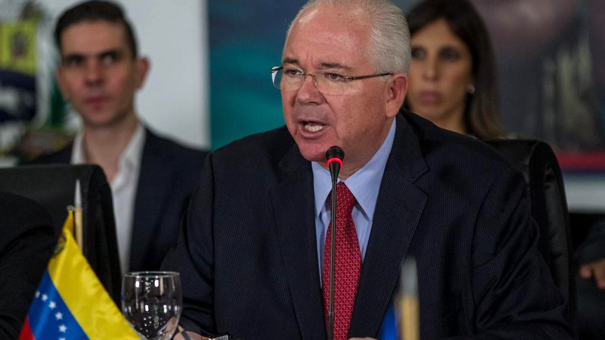 El embajador venezolano Rafael Ramírez, en una imagen del 10 de septiembre de 2014 en Caracas.