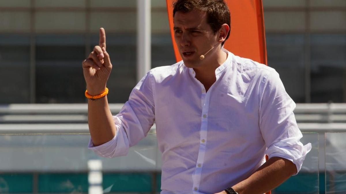 El presidente de Ciudadanos, Albert Rivera.
