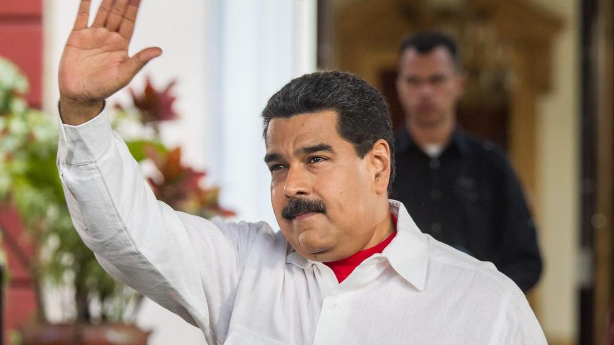 El presidente de Venezuela, Nicolás Maduro, participa en un acto de gobierno el jueves 2 de febrero del 2017, en Caracas (Venezuela). 