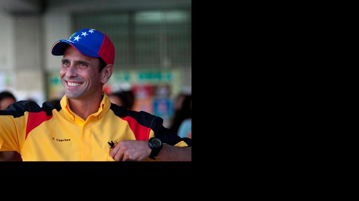 
El dirigente opositor venezolano Henrique Capriles.
