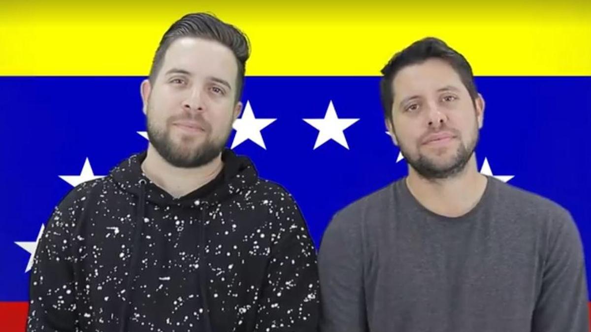 Imagen tomada del video publicado por los Pichy Boys en su cuenta de Facebook.