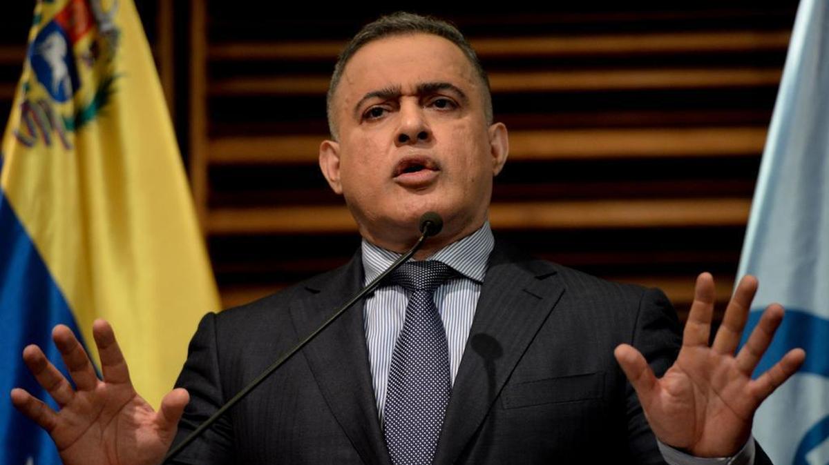 El nuevo fiscal de Venezuela, Tarek William Saab, en una conferencia de prensa en Caracas el 31 de agosto del 2017.