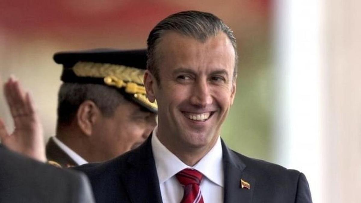 El vicepresidente venezolano Tareck El Aissami al llegar a un desfile militar en Caracas, Venezuela, en febrero del 2017.