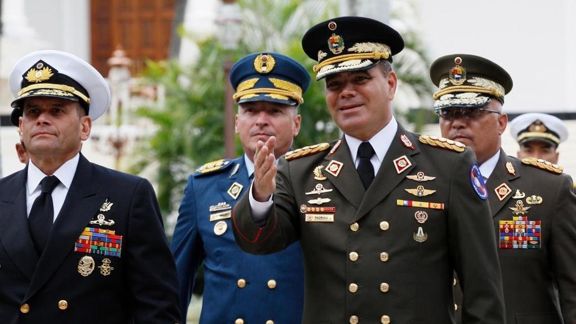 El ministro de Defensa de Venezuela, Vladimir Padrino López, en una foto de archivo de agosto del 2017.
