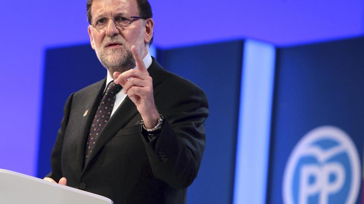 El presidente del Gobierno y candidato del PP a la reelección, Mariano Rajoy.