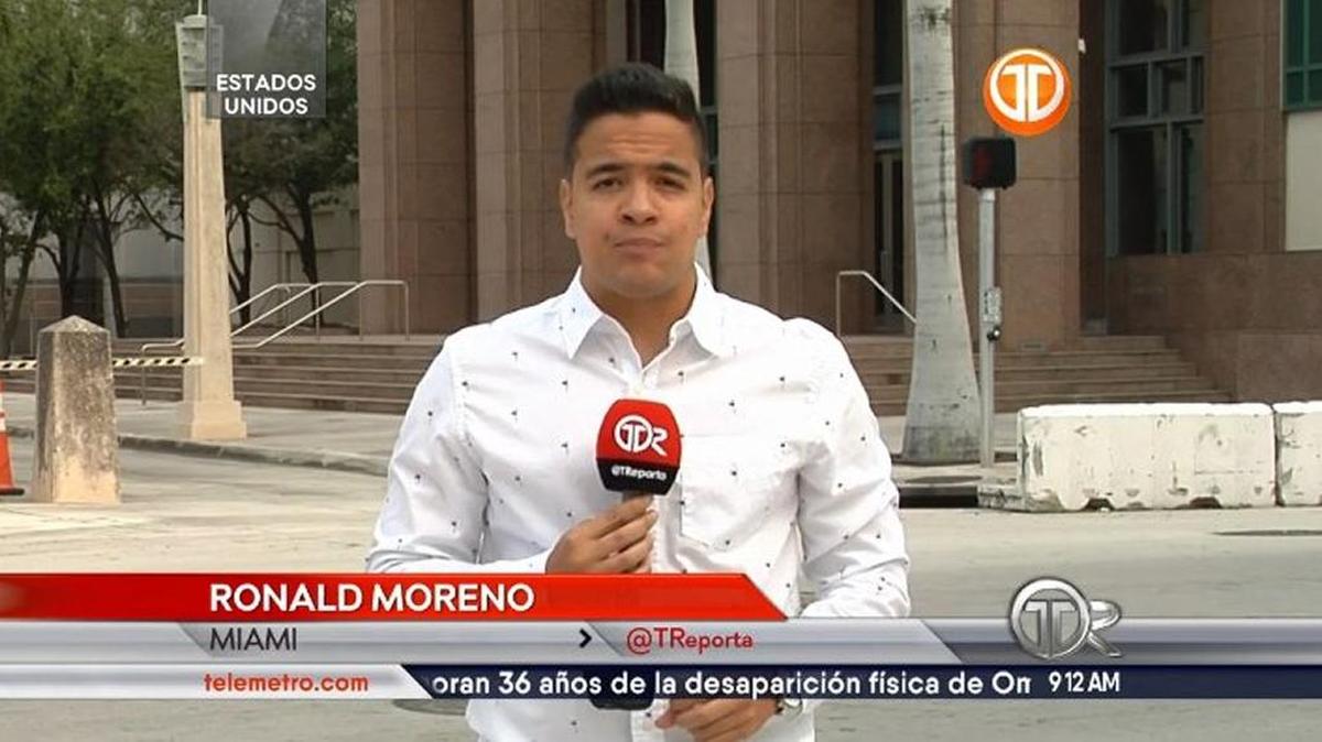 El periodista venezolano Ronald Moreno.